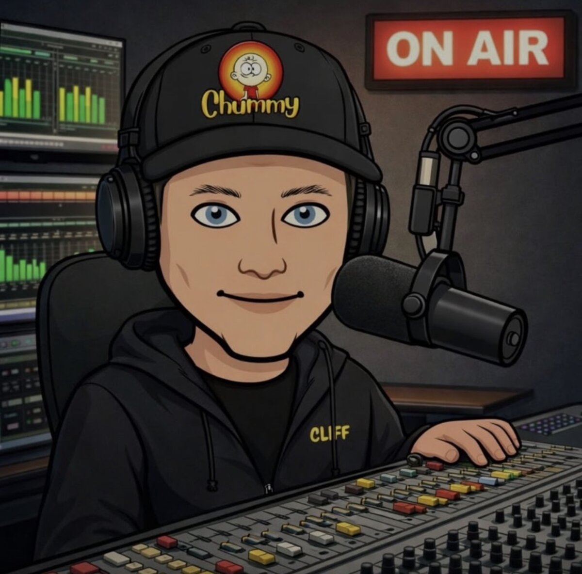 Silverland on air at Sunrise FM London